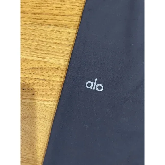 Alo Women's Gray Drawstring Waist Leggings Pants X-Large XL - Picture 10 of 10